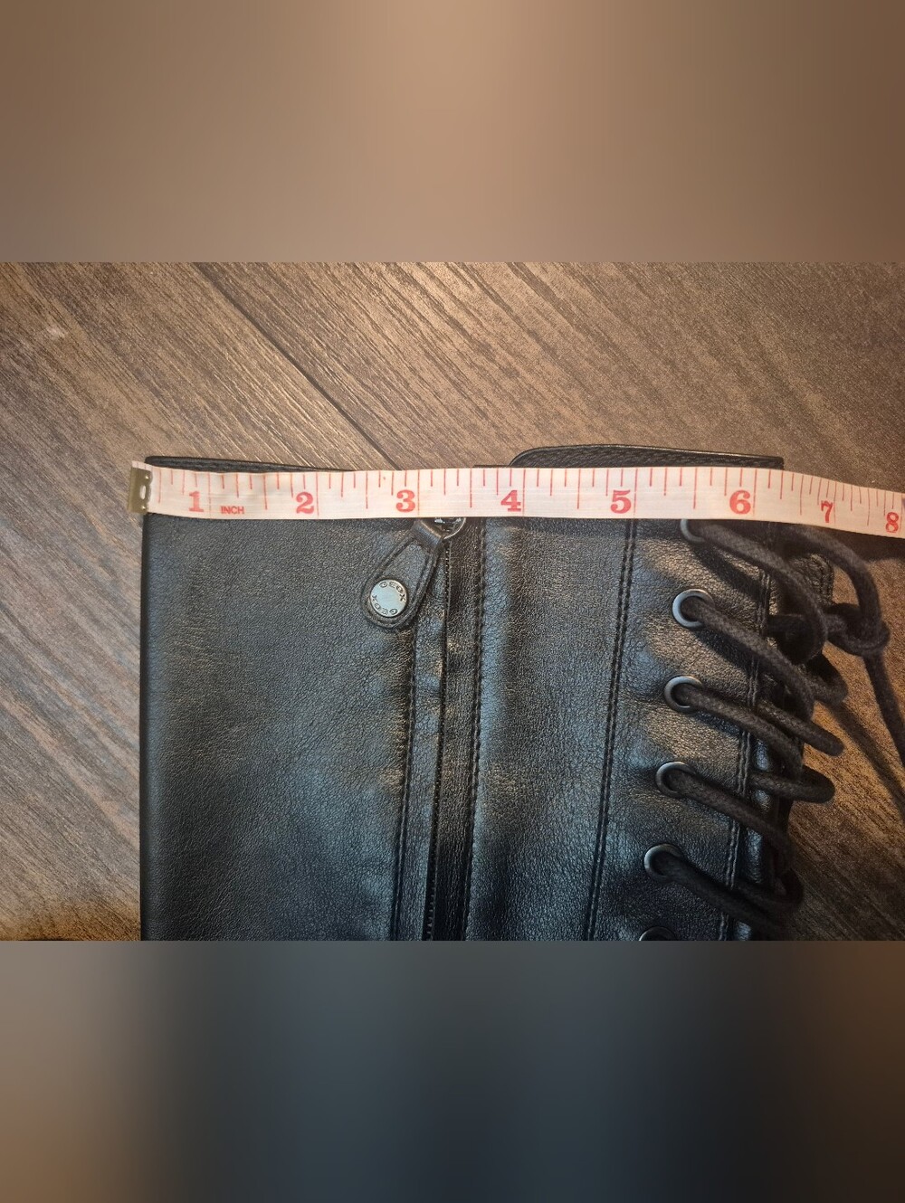 GEOX Respira Leather Knee-High Boots - Picture 12 of 16